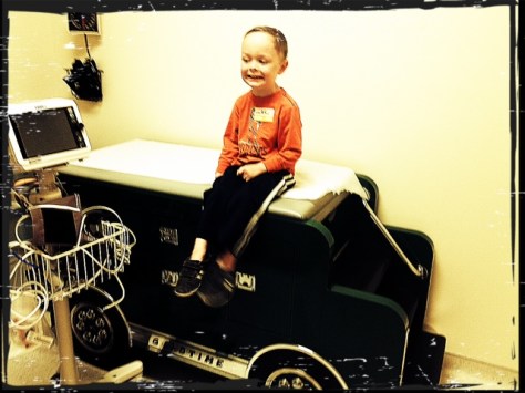 "He's cute. It's a shame his mama doesn't wash him."